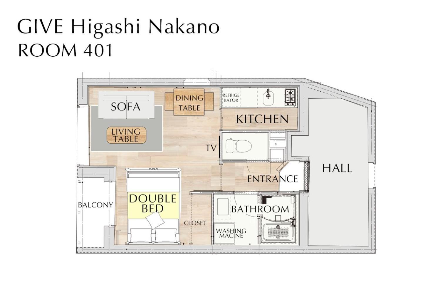 Give Higashi Nakano Tokio Zewnętrze zdjęcie