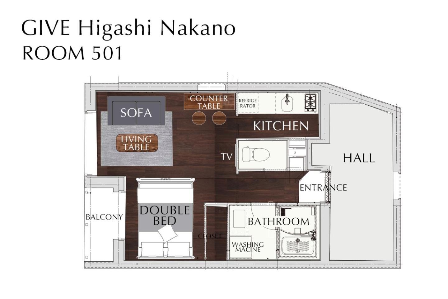 Give Higashi Nakano Tokio Zewnętrze zdjęcie