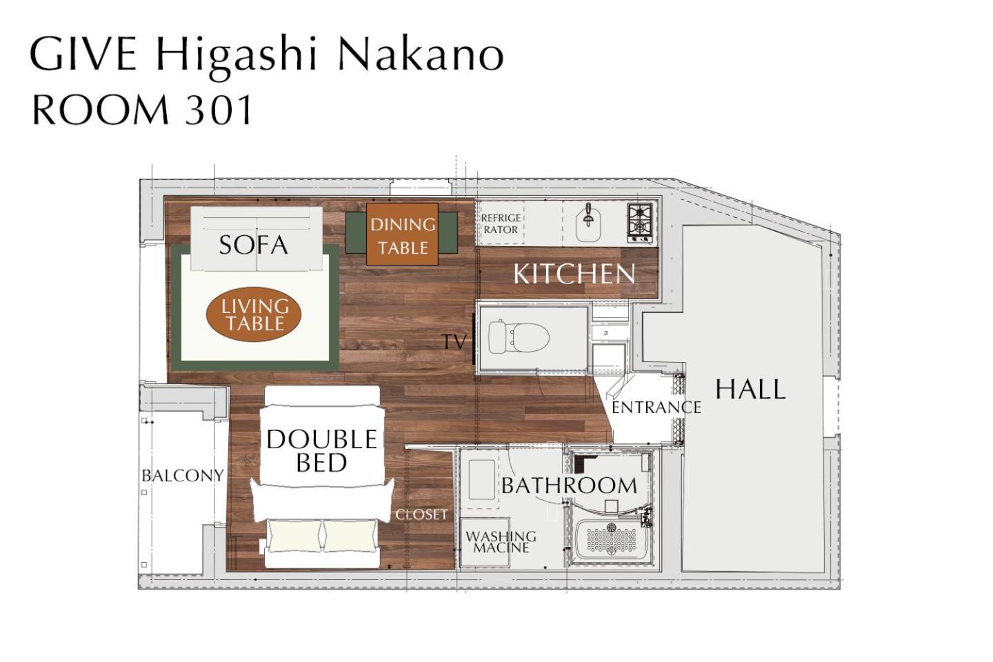 Give Higashi Nakano Tokio Zewnętrze zdjęcie
